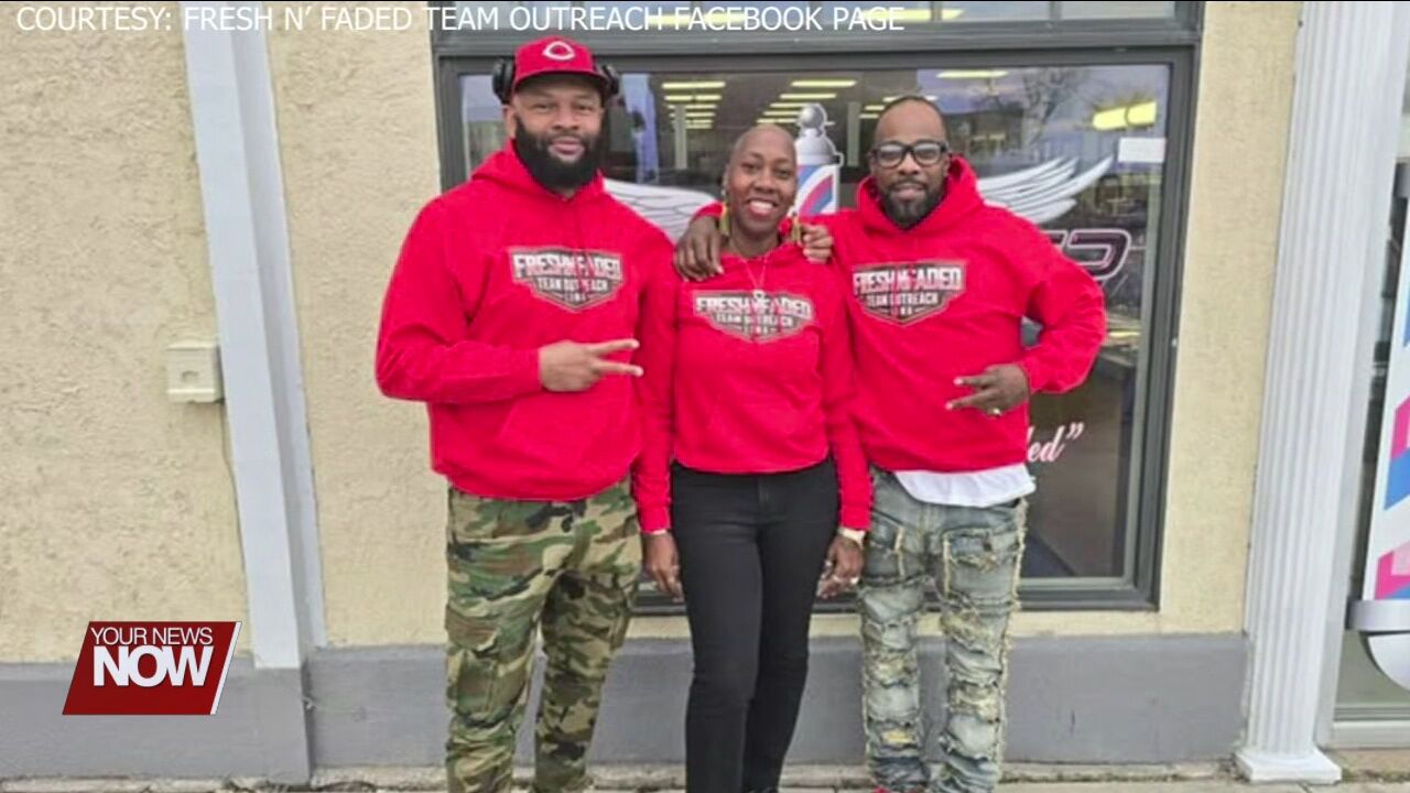 Fresh-n-Faded Team Outreach bring some holiday fun to Lochhaven residents